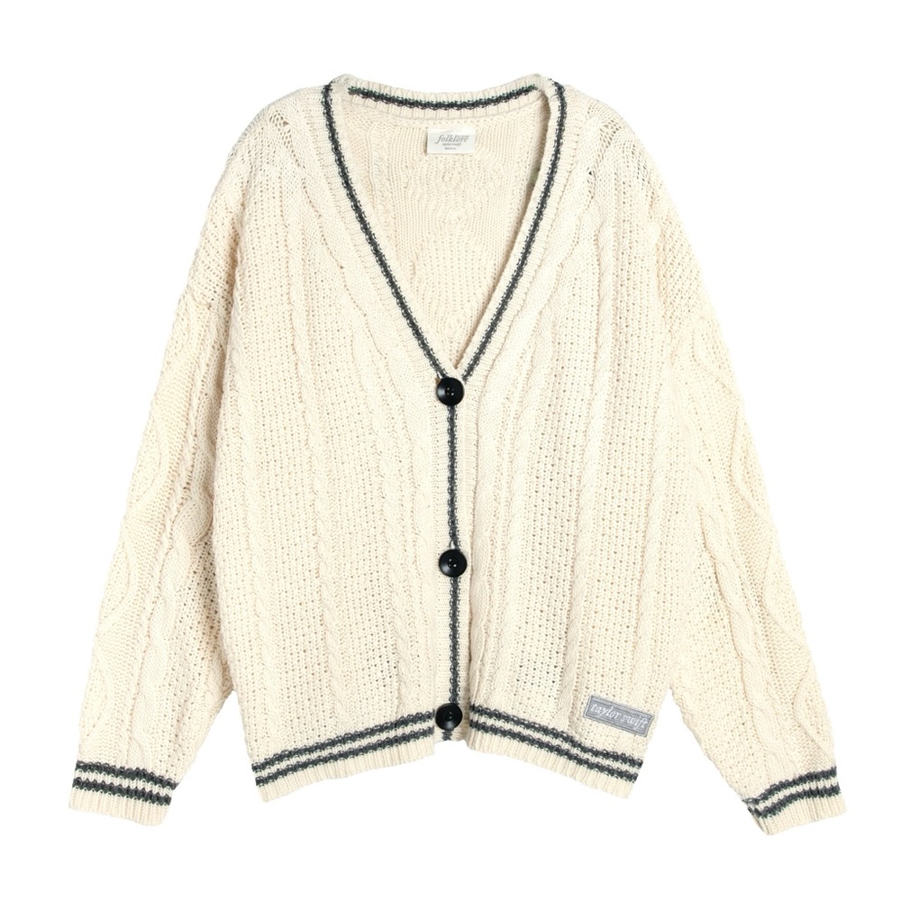 NEVER WORN Taylor Swift Folklore Cardigan Sweater Cream with Textured Knit
